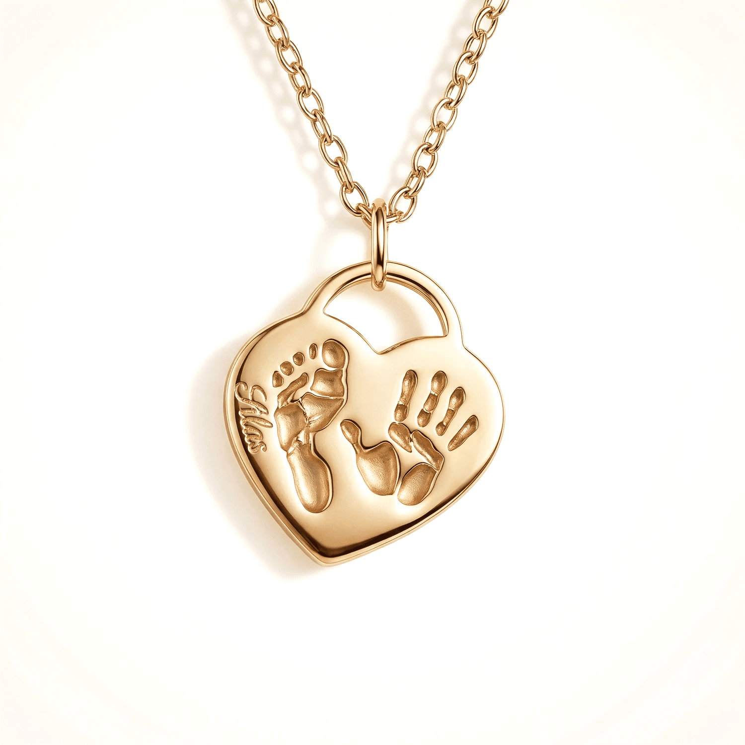 SEVOLY LOVE - Kette mit zwei 3D Abdrücke - SEVOLY