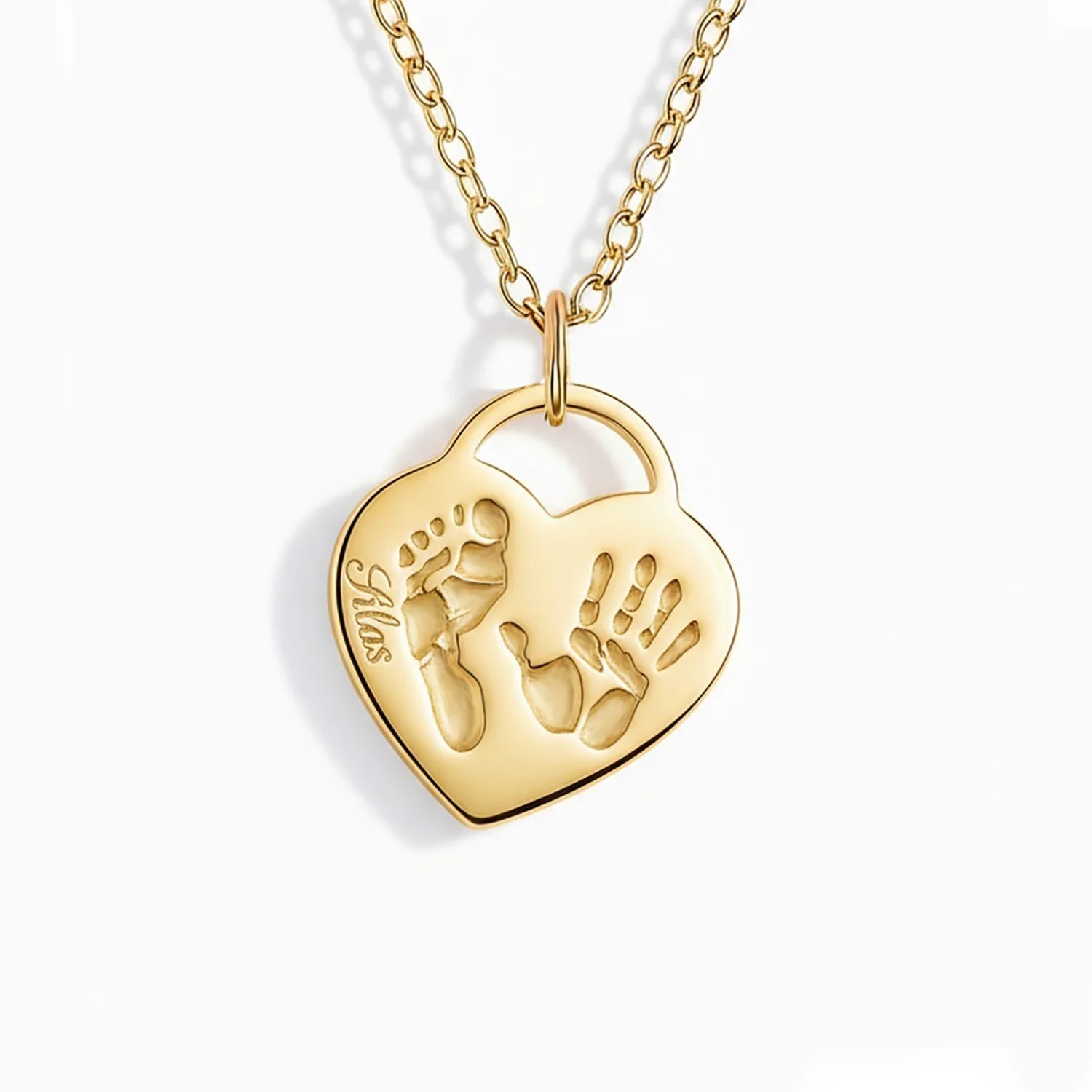 SEVOLY LOVE - Kette mit zwei 3D Abdrücke - SEVOLY