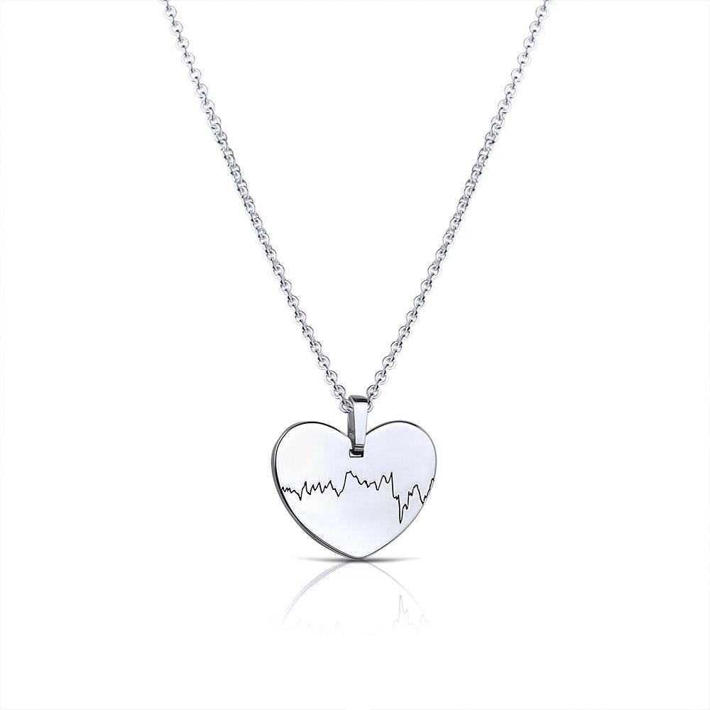 Am Herzen Vereint - Heartbeat Collection - Kette mit CTG Gravur - SEVOLY