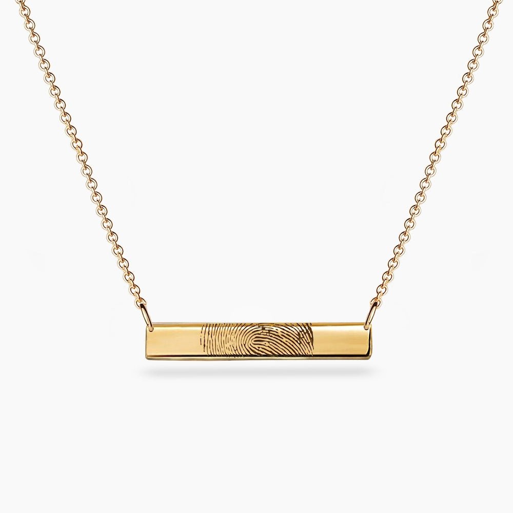 "Classic Bar" Fingerabdruck Kette - SEVOLY