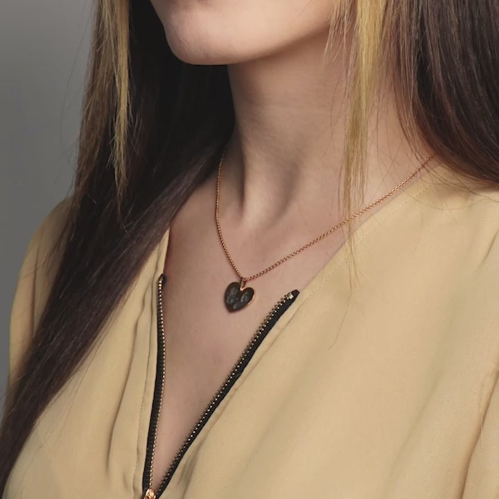 Am Herzen vereint - Kette mit 3D Abdruck