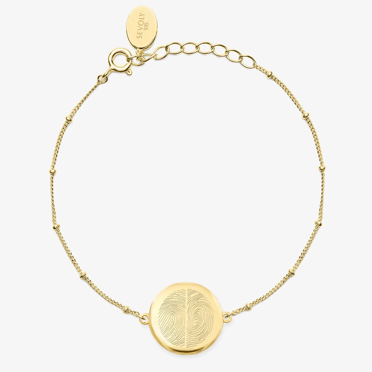 "Duo" Fingerabdruck Armband - SEVOLY