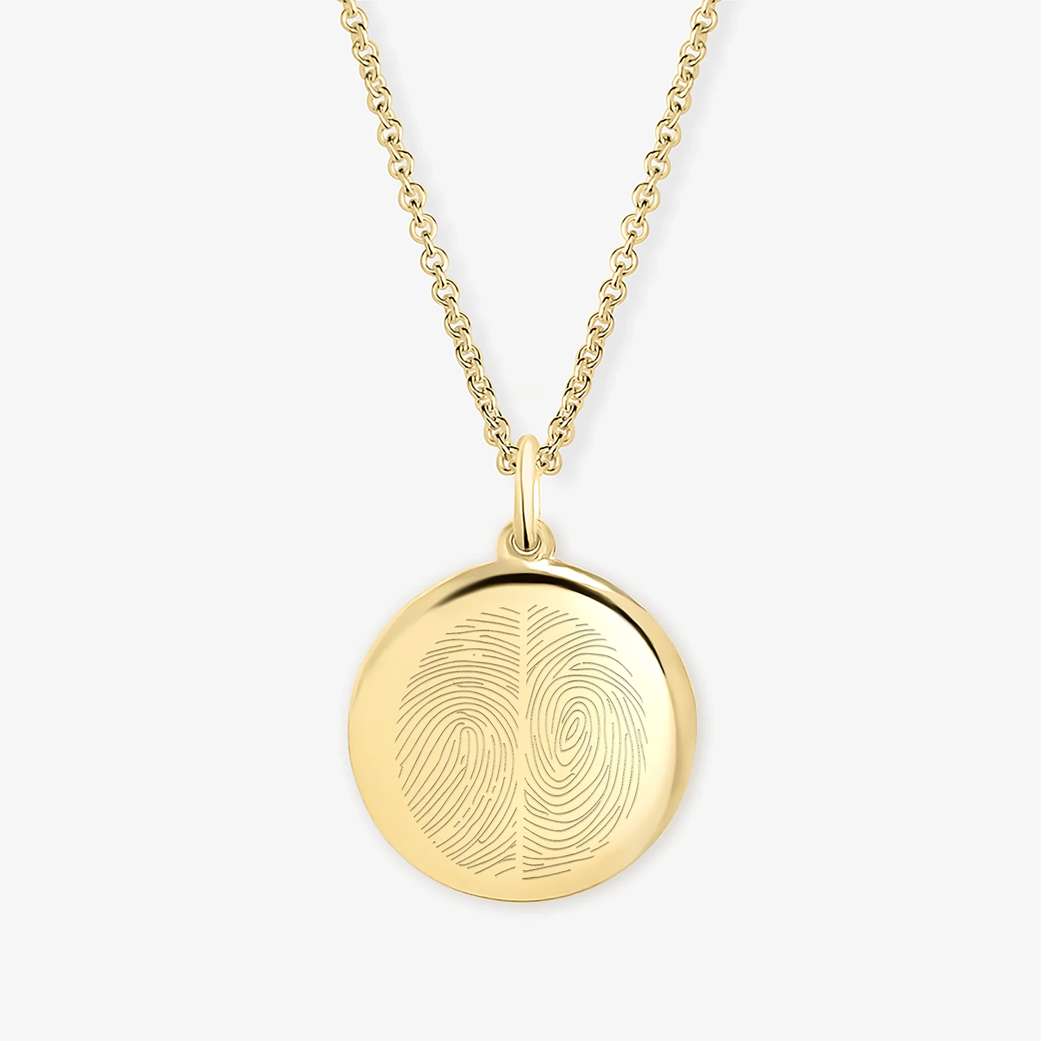 "Duo" Fingerabdruck Familienkette - SEVOLY