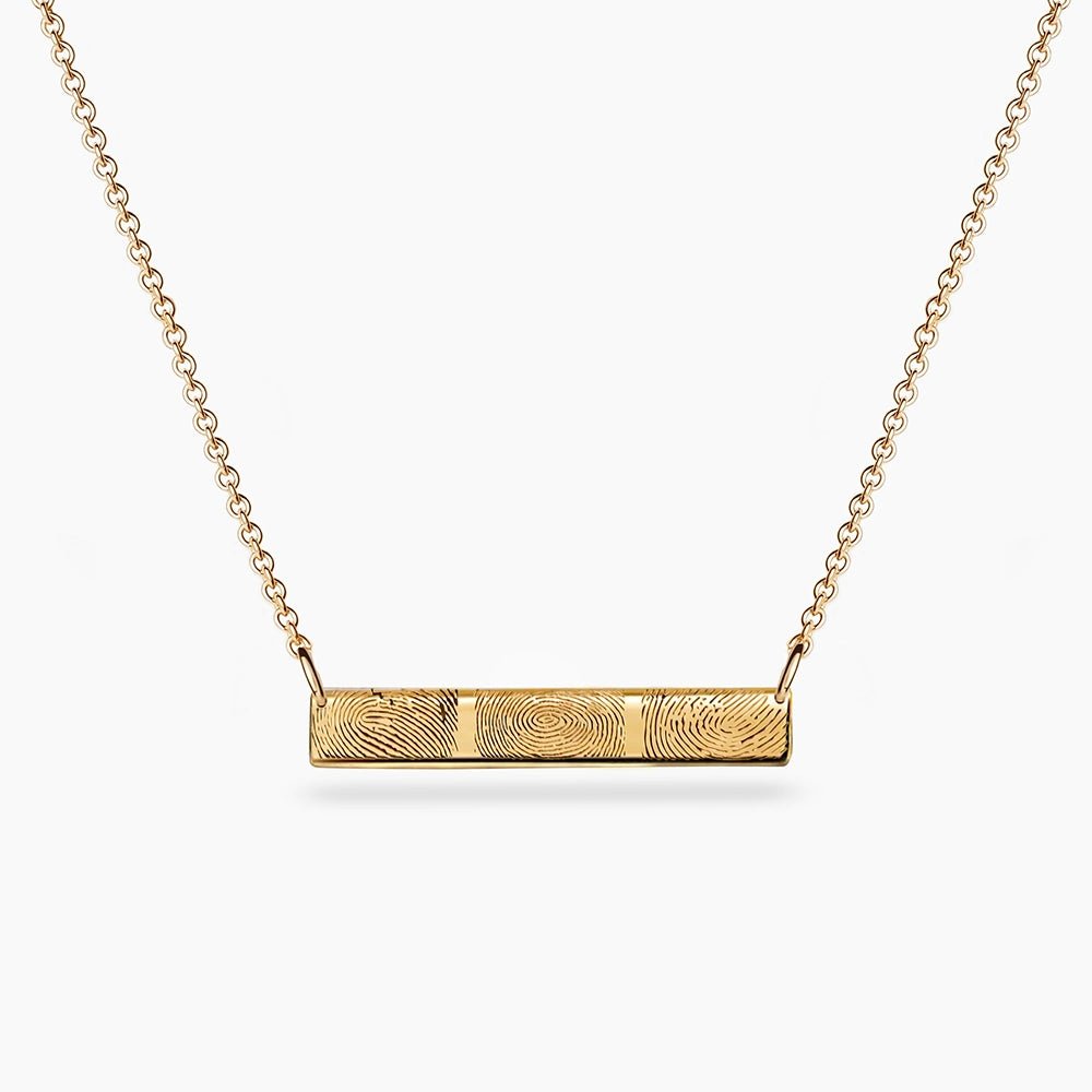 "Family Bar" Fingerabdruck Kette - SEVOLY