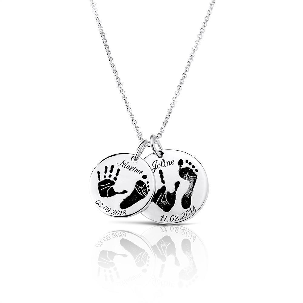 First Steps - Geschwisterkette mit 2 Charms - SEVOLY