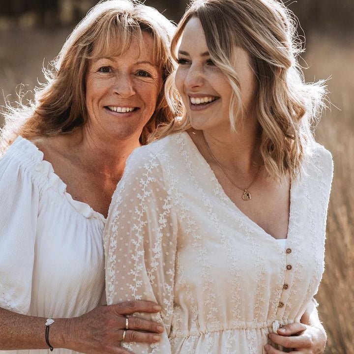 Meine Wunder am Herzen - Familienkette mit zwei 3D Abdrücke - SEVOLY