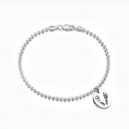 Memories Kugelarmband mit 2 Abdrücken - SEVOLY