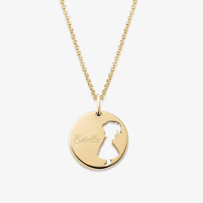 "My Girl" Personalisierte Namenskette mit Gravur - SEVOLY